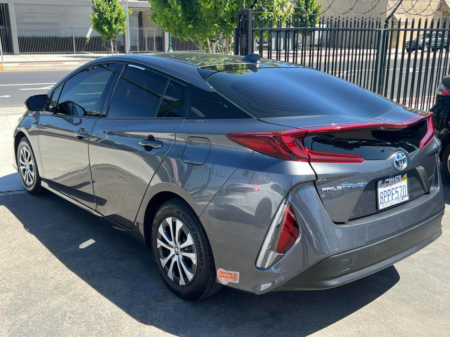 2020 DARK GRAY /GRAY Toyota Prius Prime (JTDKARFP9L3) , located at 744 E Miner Ave, Stockton, CA, 95202, (209) 944-5770, 37.956863, -121.282082 - PLUS TAXES AND FEES - Photo#8